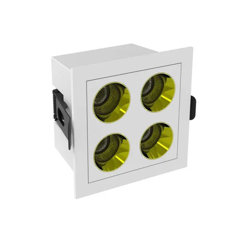 Modern Embedded Narrow Edge Wide Line Light Grille Long Linear Light High Display Wall Washer Spotlight Villa Without Main Light