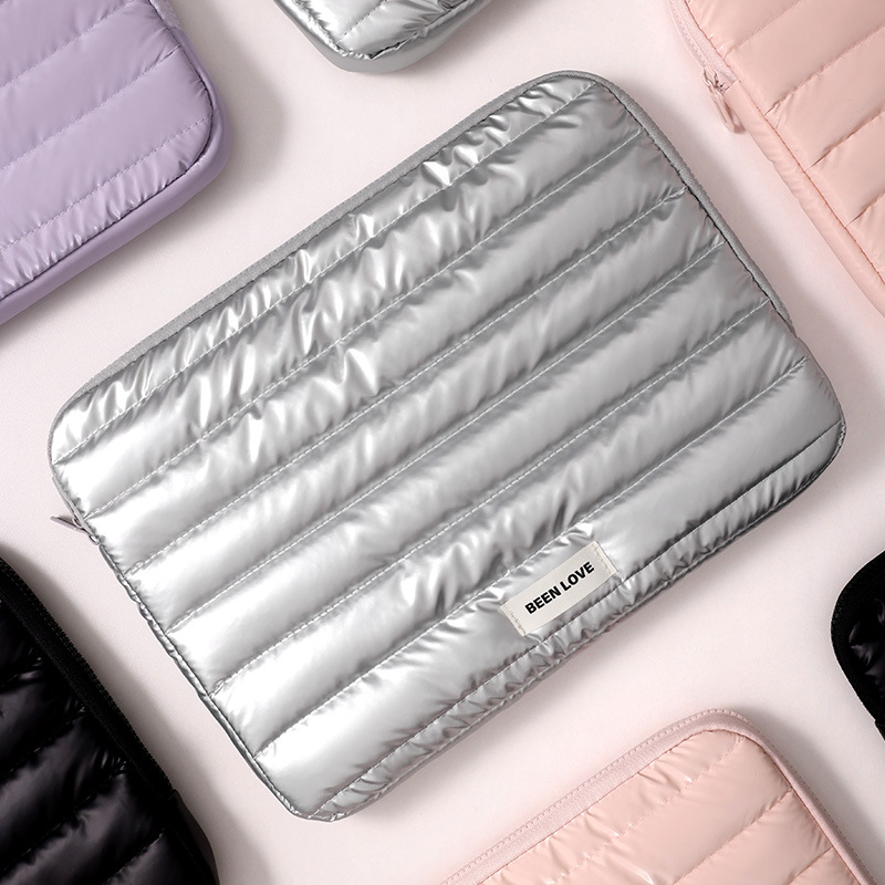 New down Cloth Computer Sleeve Baby Velvet Bubble Wrap Computer Bag 13.3inch / 14inch Computer Sleeve Bag