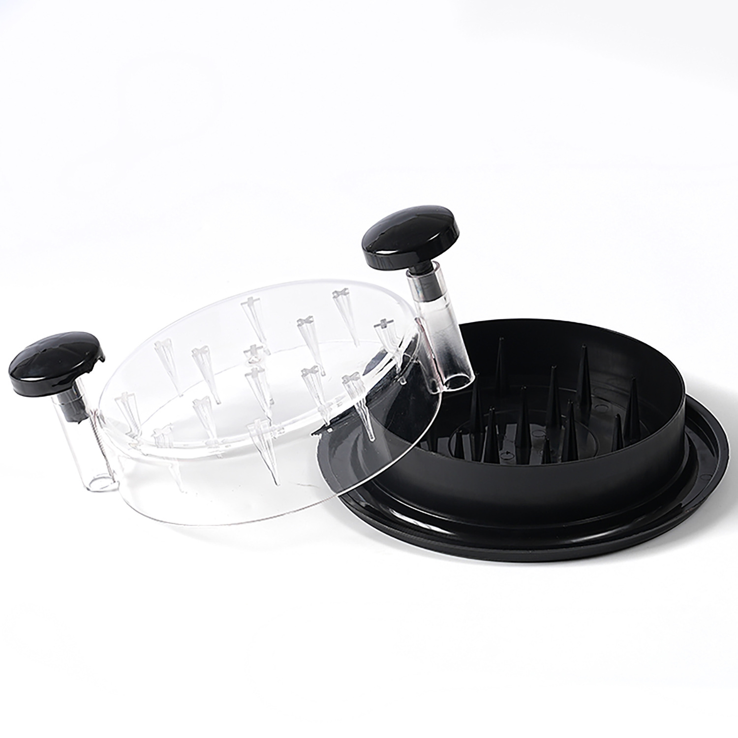 Cross-border Transparent Cover Chicken Breast Split Artifact of Minced Meat Tearing Chicken Breast Artifact of Beef Stuffing Machine Shredding Artifact