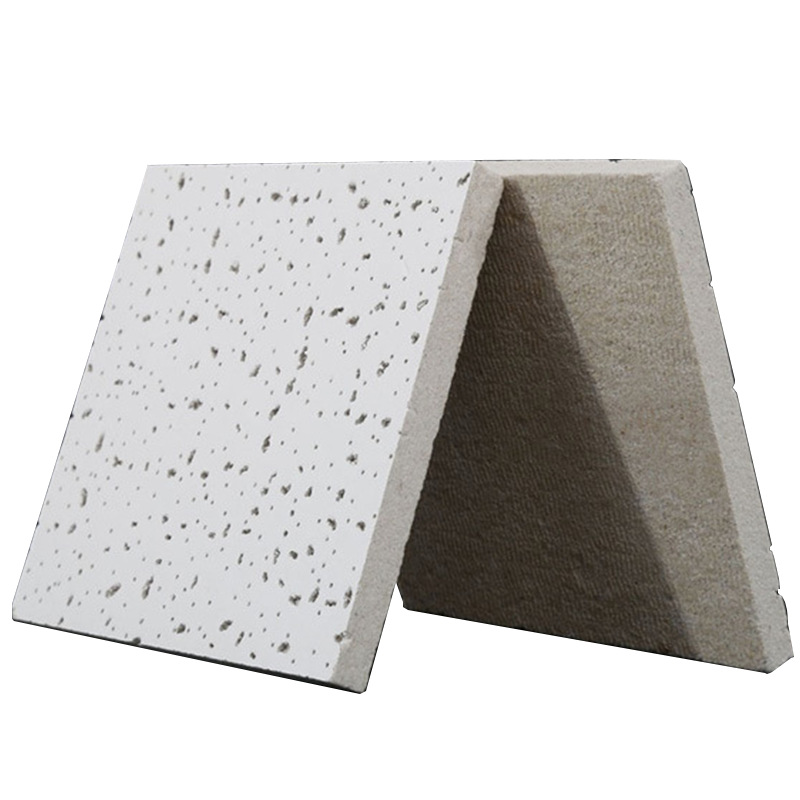 Factory Wholesale Mineral Wool Board Sound-Absorbing Insulation Ceiling Office Factory Sound-Absorbing 600X600 Ceiling Material