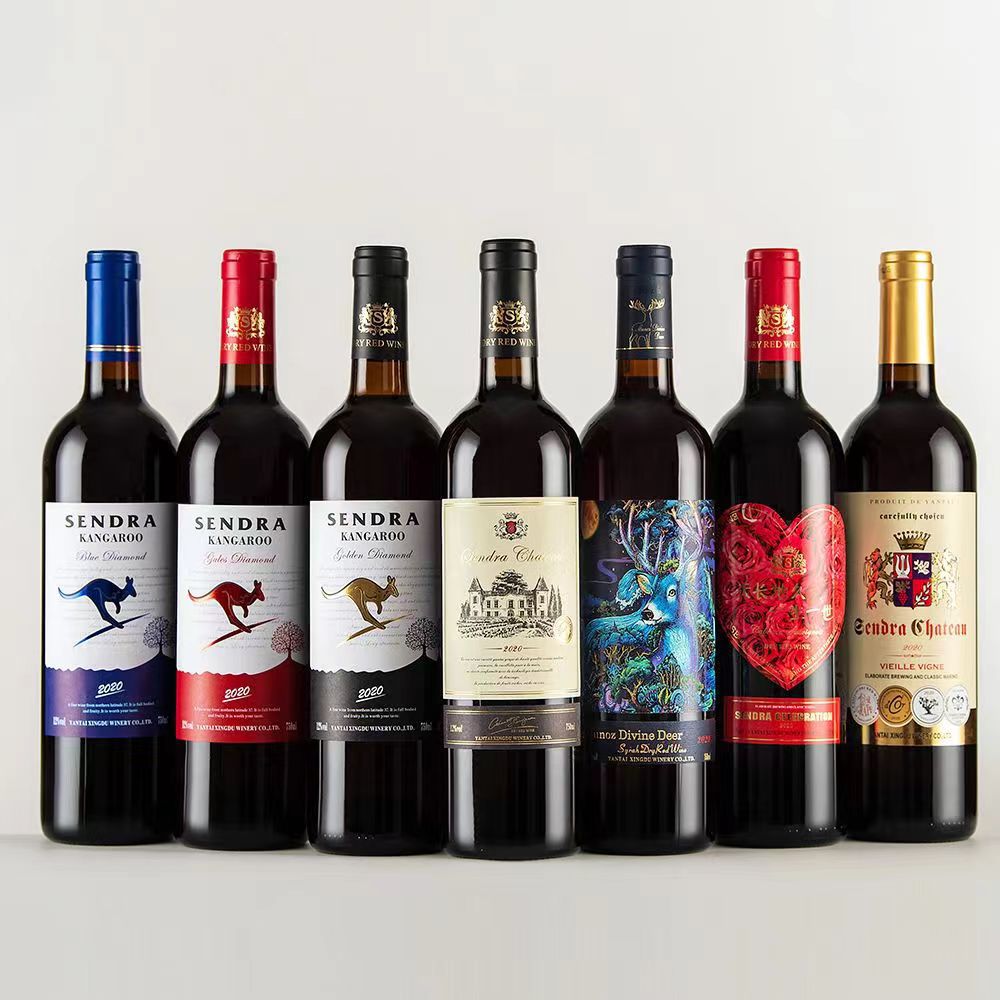 Wine Factory wholesale dry red wine gift box delivery dry red wine red wine