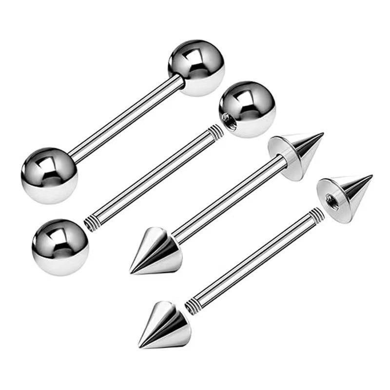Straight Rod Body Piercing DIY 303 Stainless Steel Jewelry Accessories Screw Rod Clothing Lip Nail Tongue Nail Nose Nail
