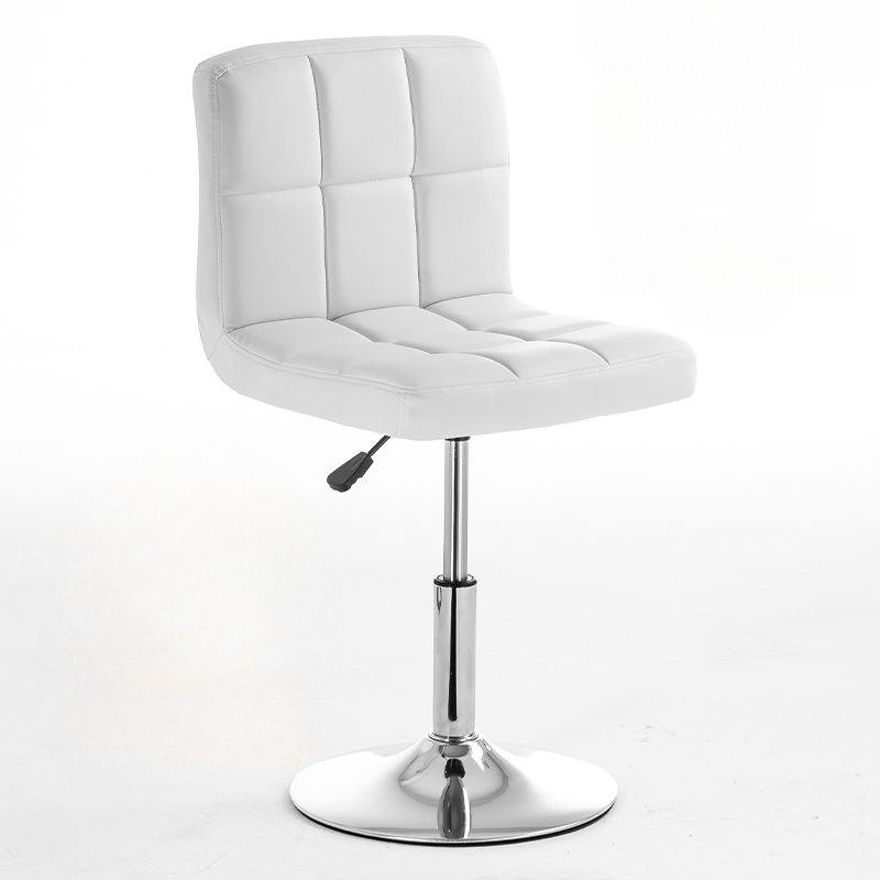 Bar Chair for Home Use, Simple and Comfortable Bar Chair, Swivel and Adjustable Height Chair, Modern High Stool with Backrest