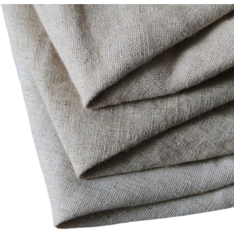 Linen Oil Painting Raw Cloth Without Base Raw Cloth Mixed Linen Cotton and Linen Blended Fine Grain Medium Grain Raw Cloth Acrylic Raw Cloth