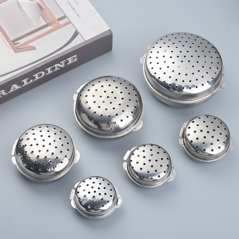 Stainless Steel Seasoning Ball Household Hot Pot Soup Making Tea Ball Leakage Weibao Kitchen Marinated Spice Filtering Seasoning Ball