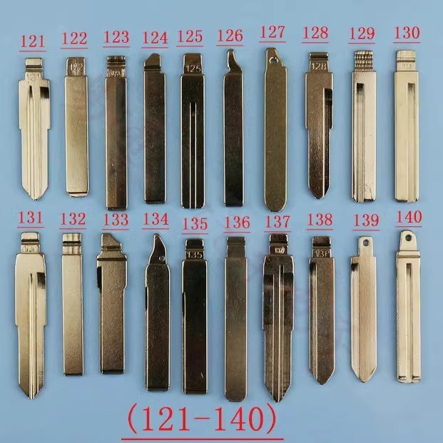 Car folding remote control key embryo head VVDI chino KD TY sub-machine modified embryo original slot 81-160