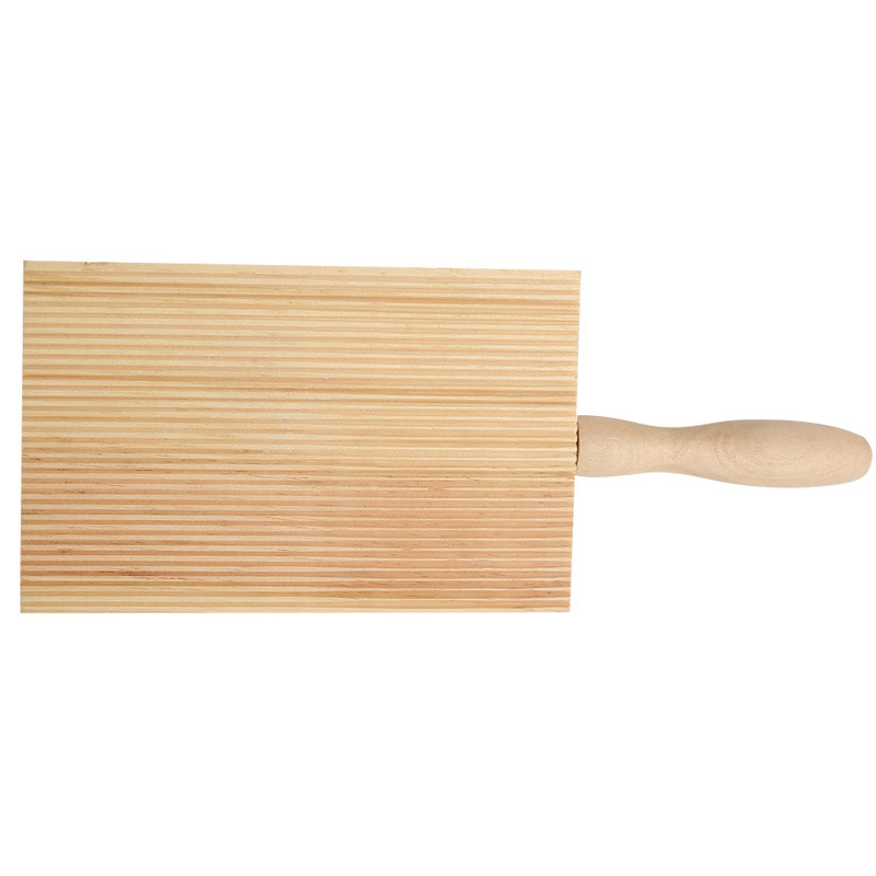 Cat's Ears Hemp Food Board Shanxi Pasta Rubbing Cat's Ears Mould Wooden Washboard Household Spiral Hand Push Shell Surface Tool