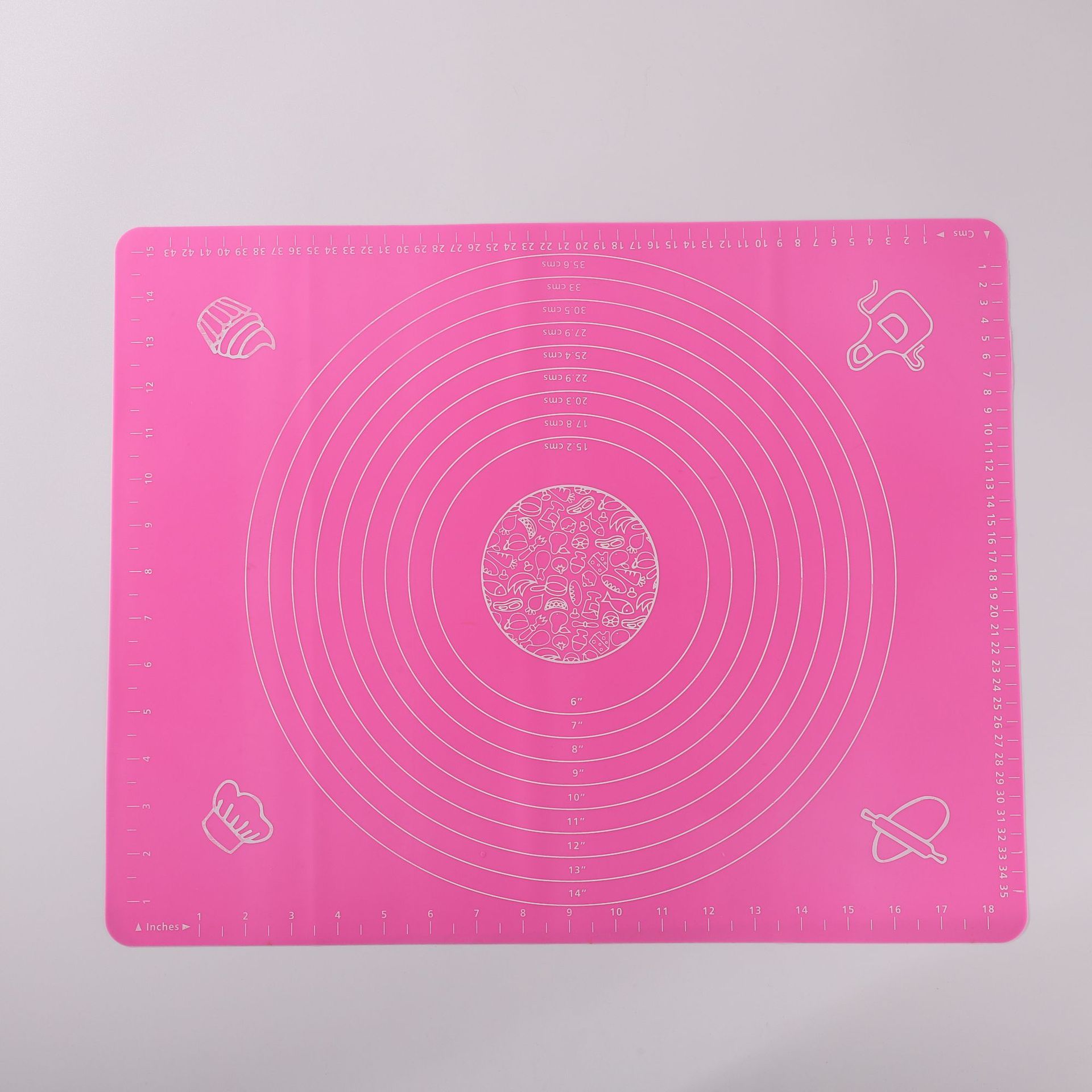 Silicone Kneading Panel Food Noodle Chopping Board Household Pasta Steamed Buns Steamed Bread Rolling Pin Dough Flour Panel