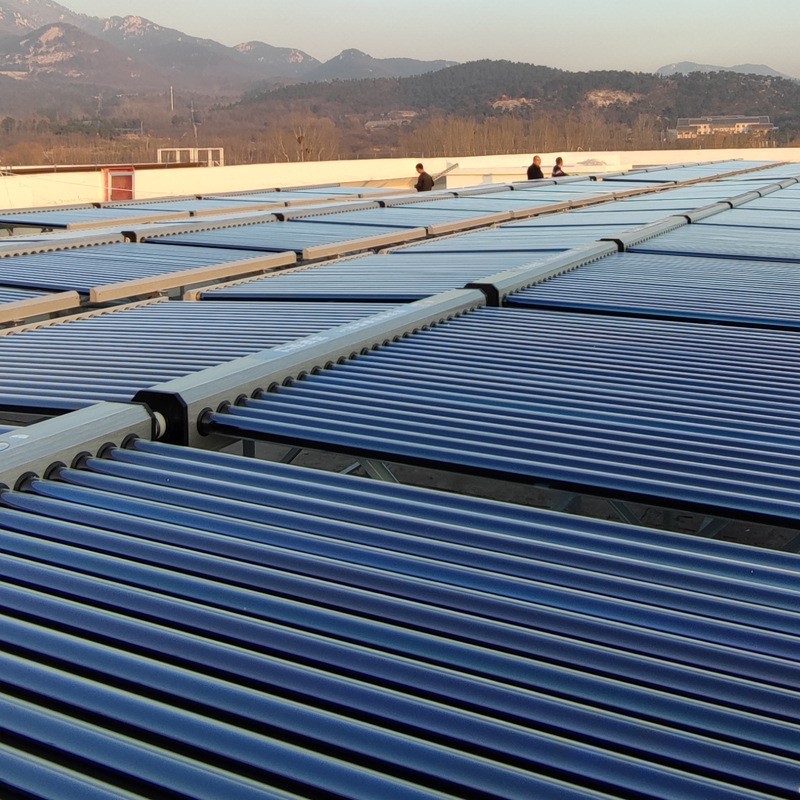 Manufacturers supply stainless steel household header commercial engineering practical solar hot water solar thermal module