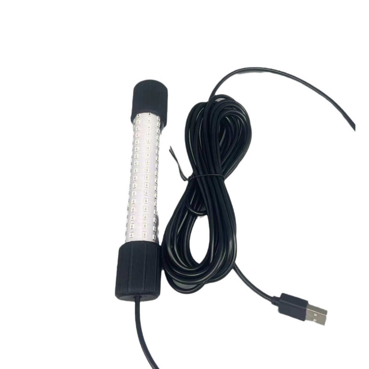 5v underwater fish trap light fishing light white Green Light Blue Night Fishing light waterproof charging treasure light