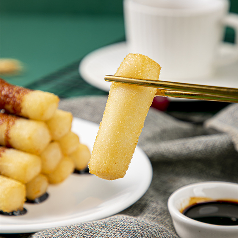 Whole Box of Anjing Brown Sugar Glutinous Rice Cakes 237g Special Glutinous Rice Cakes Fried Snacks Finished Hotel Snacks Fast Food Hot Pot