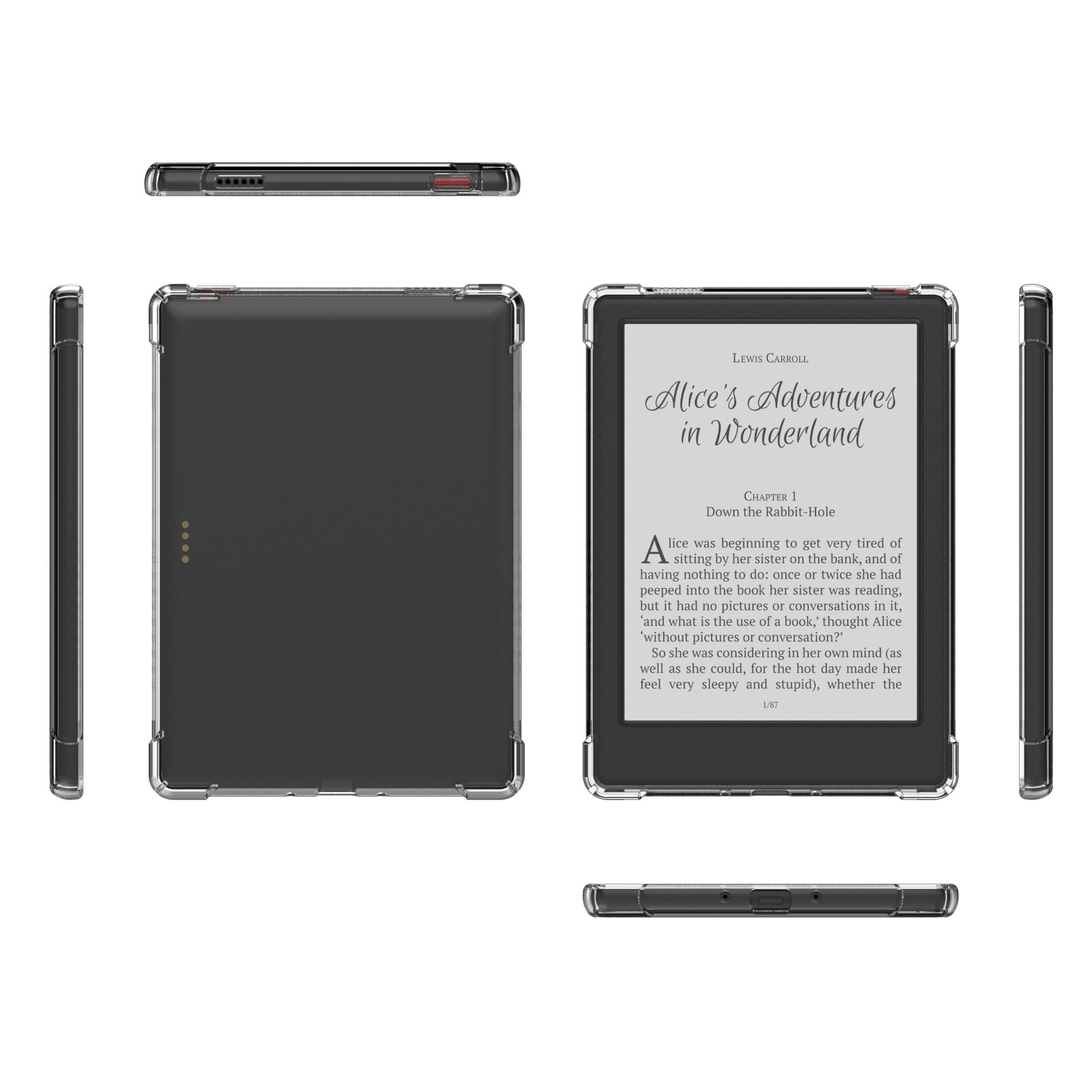 Suitable for Handreading Light3 Protective Case Drop-resistant Light3T Soft Rubber Case Lightweight Neo2 Simple All-inclusive Drop-resistant Case