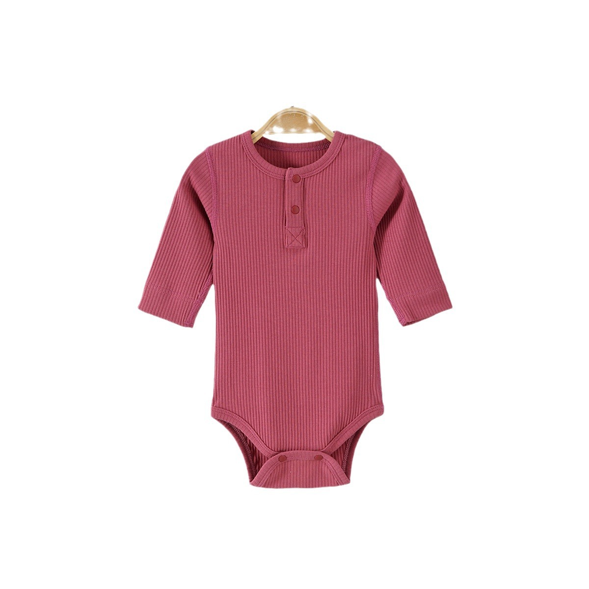 Baby Wrap Fart Clothes Long Sleeve Spring and Autumn Newborn Baby Clothes Newborn Baby Triangle Harper Pajamas Climbing Clothes