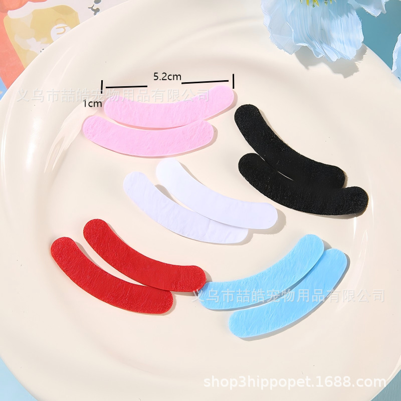 Pet Hairpin DIY Frog Clip Non-Woven Base Gasket Handmade Hair Accessories Special Mixed Color Cat and Dog Hairpin