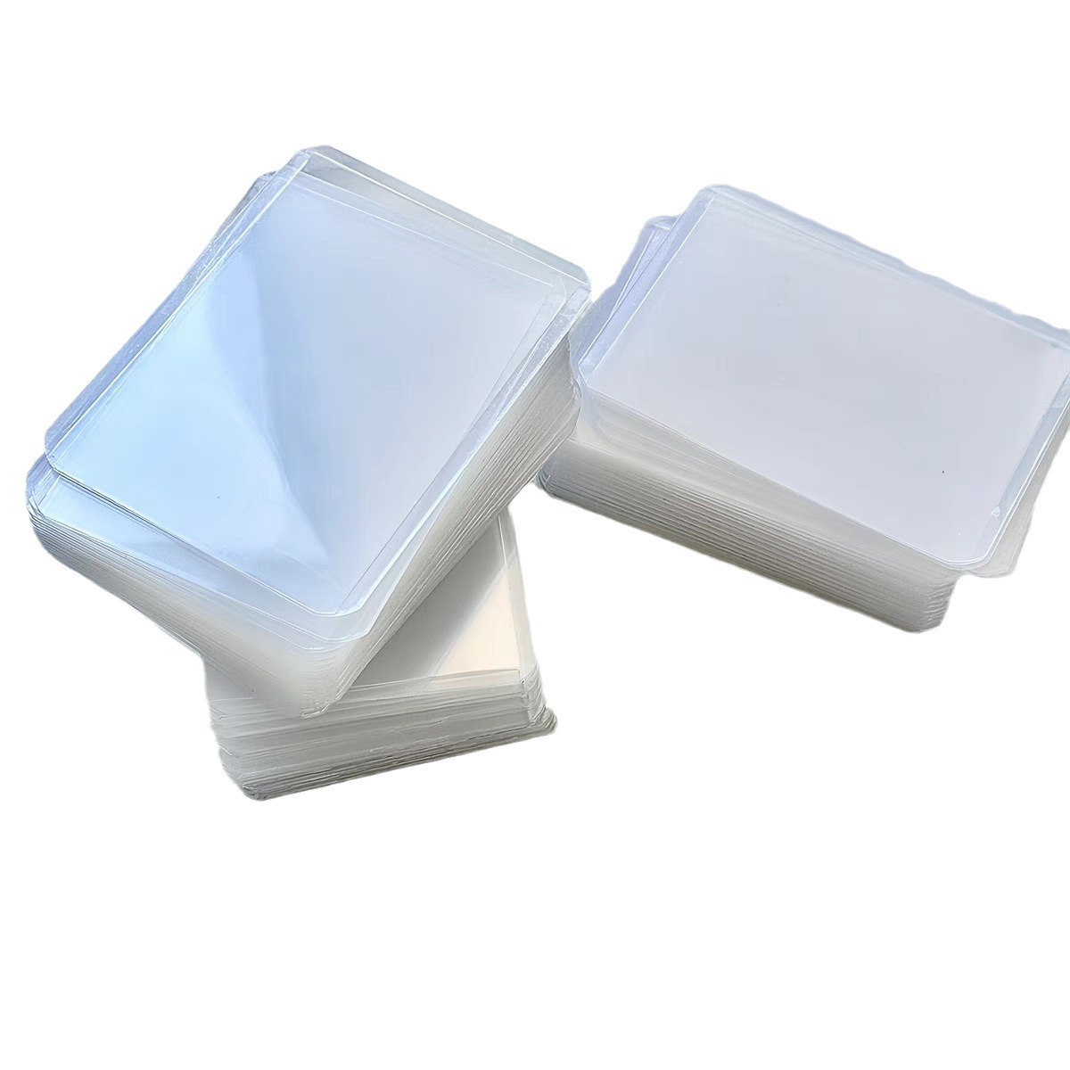 Practical Popcorn Card Case Ins Thickened Film Hard Card Case Goo Card Case Star-chasing Photo 3-inch Small Card Storage Case