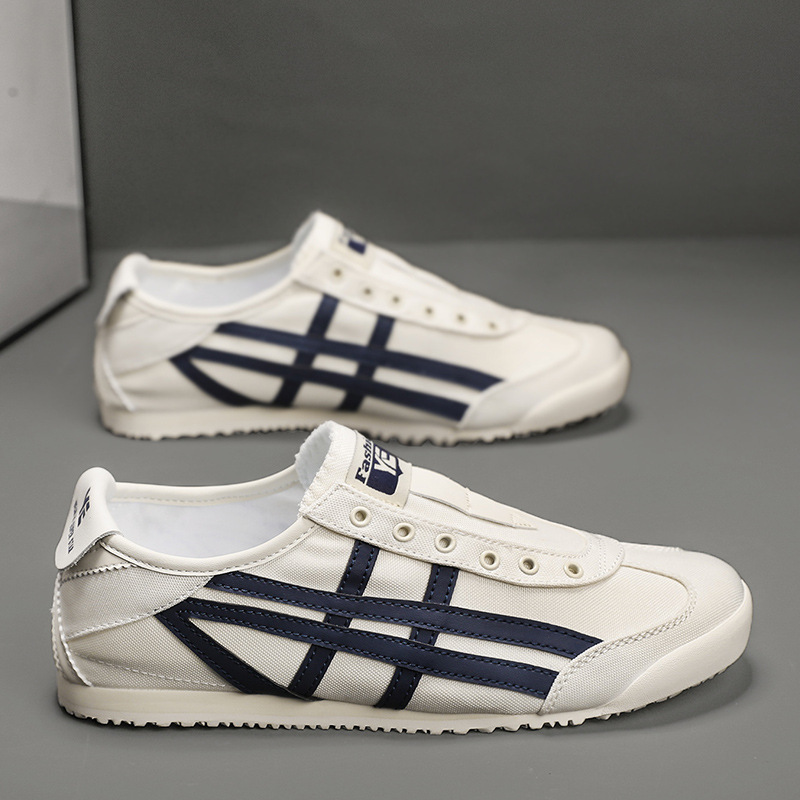 Canvas Shoes Men's 2024 Autum New Forrest Gump Shoes Fashion Trend Sports Casual Sports Shoes Slip-On Cloth Shoes