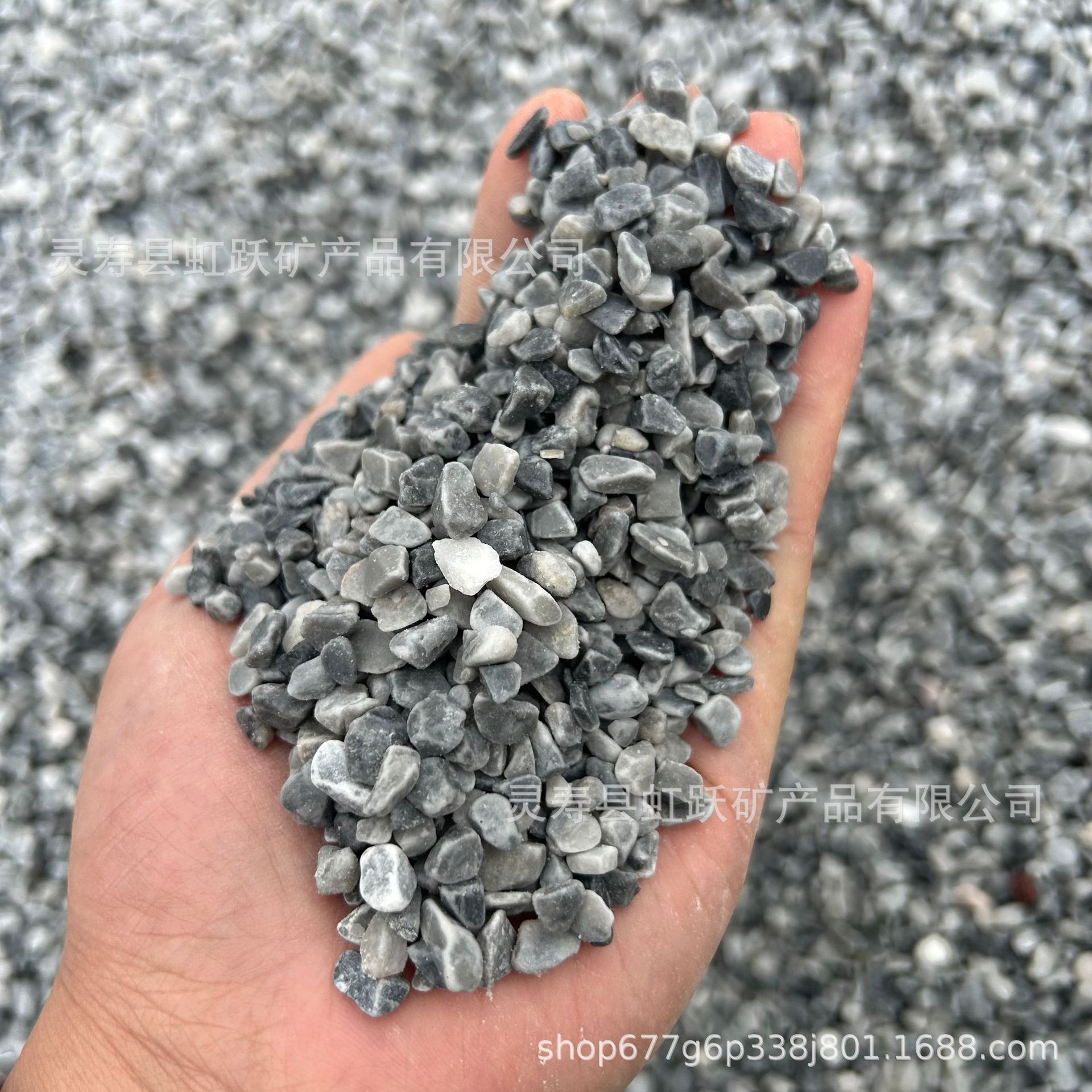 Spot Gray Washed Gravel Garden Engineering Permeable Adhesive Rounded Gravel Garden Landscaping Fish Tank Decorative Gravel