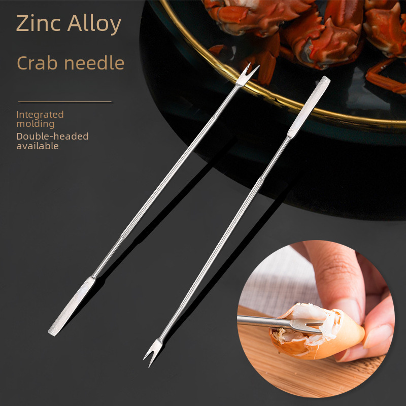 Crab Eating Tool Needle Seafood Picking Fruit Fork Household Stainless Steel Walnut Kitchen Gadgets