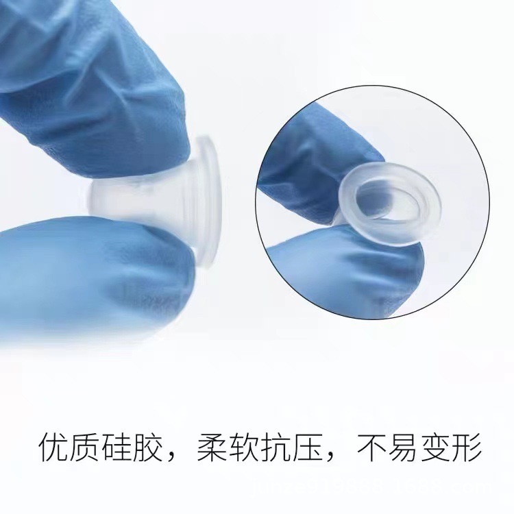 Factory Direct silicone tattoo color cup soft non-hurt needle U-shaped color cup soft cup tattoo tattoo supplies