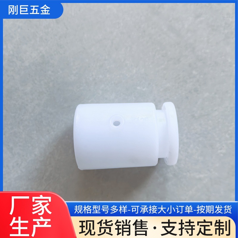 Greenhouse Pipe End Caps for Vegetable Greenhouses, Multi-Span Greenhouse Accessories, All-White Plastic Round Pipe End Caps