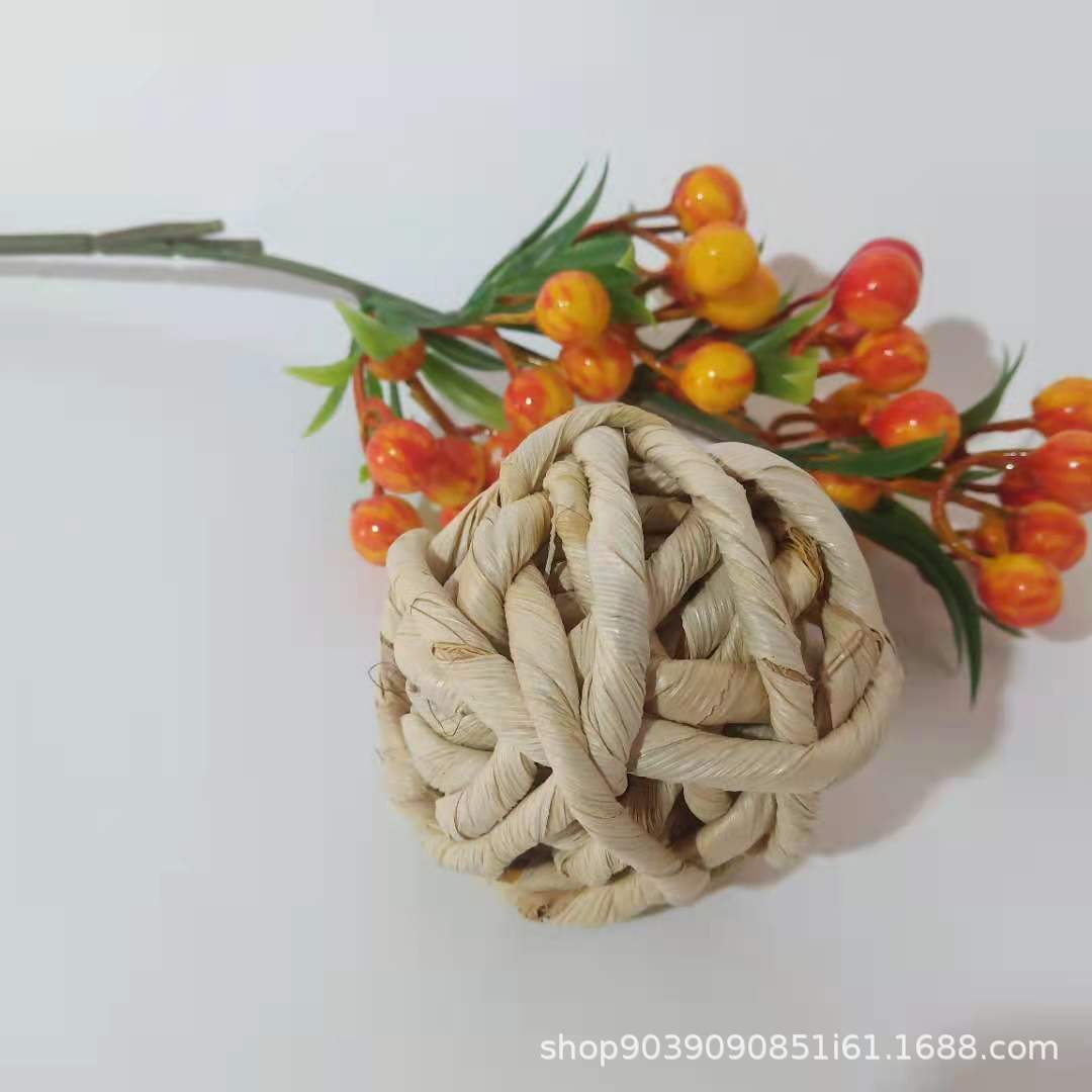 Hamster Parrot Rabbit Toy Combination Teething Grass Ball