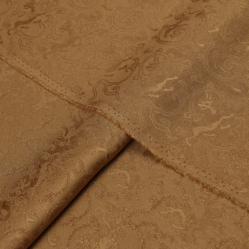 Zhang Linggen Zhijin Zhenzhen Silk Mulberry Silk Chinese Style New Chinese Han Dynasty Cheongsam Vest Classy Clothing Fabric