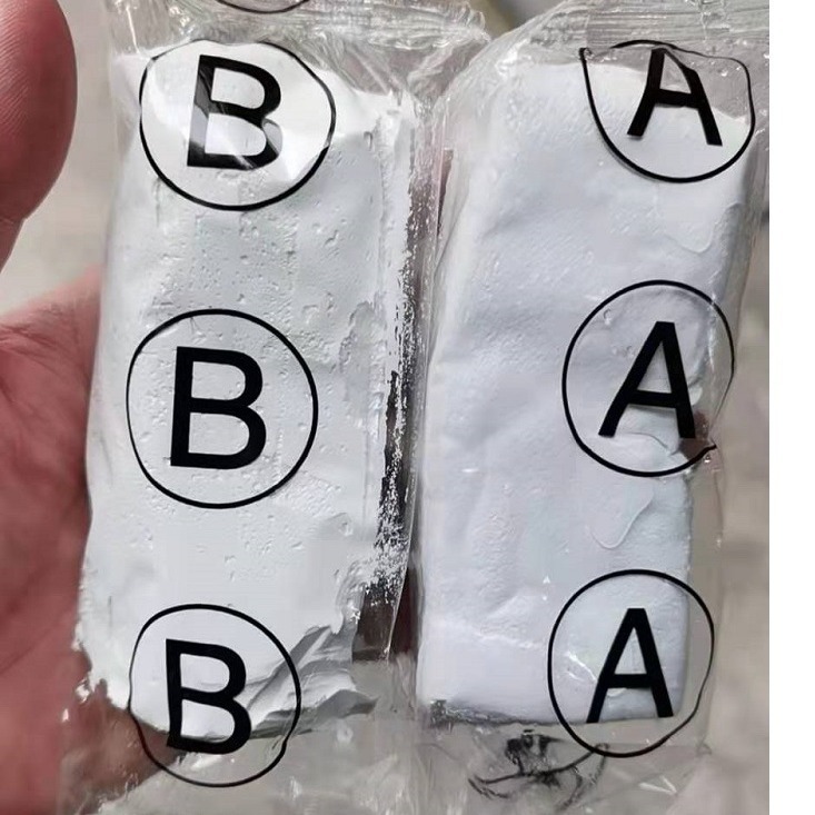 Cross-Border Exclusive for Export Plastic Steel Mud Ab Rhinestone Ceramic Mud Ab Mud Ab Clay Ceramic Soil Repair Sticky Drill 500g Set