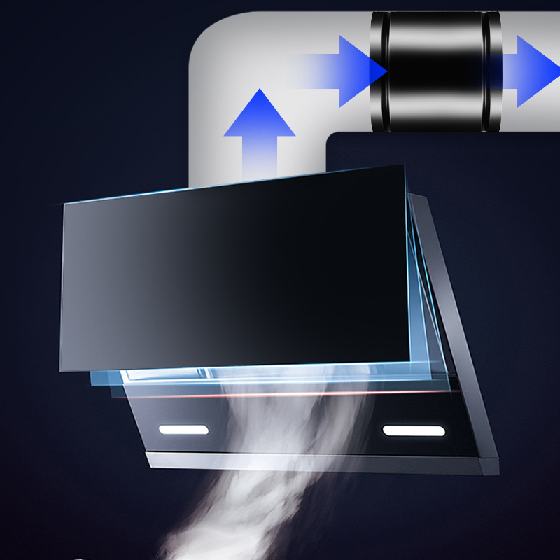 Round Exhaust Fan Duct Exhaust Fan Home Kitchen Powerful Cylinder Rental Oil Fume Exhaust Fan Smoke Exhaust Fan