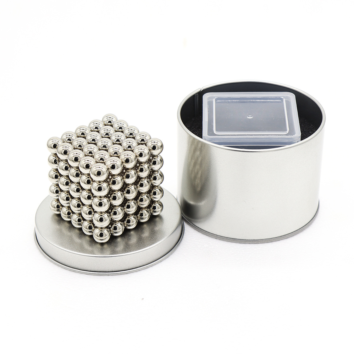 Прямые продажи больших магнитных шариков Bucky 10мм/8мм, никелевые, сильные игрушки для снятия стресса, магнит Ndfeb