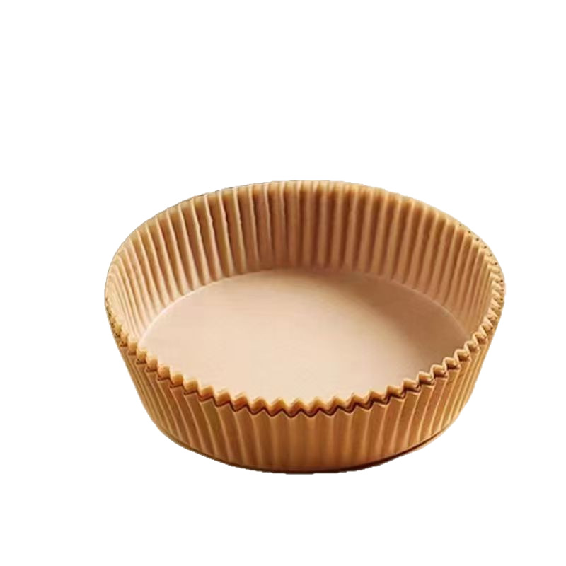 Air Fryer Special Paper Tray Oil Absorbing Paper Disposable Round Baking Paper Food Grade Baking Barbecue Oil Absorbing Paper