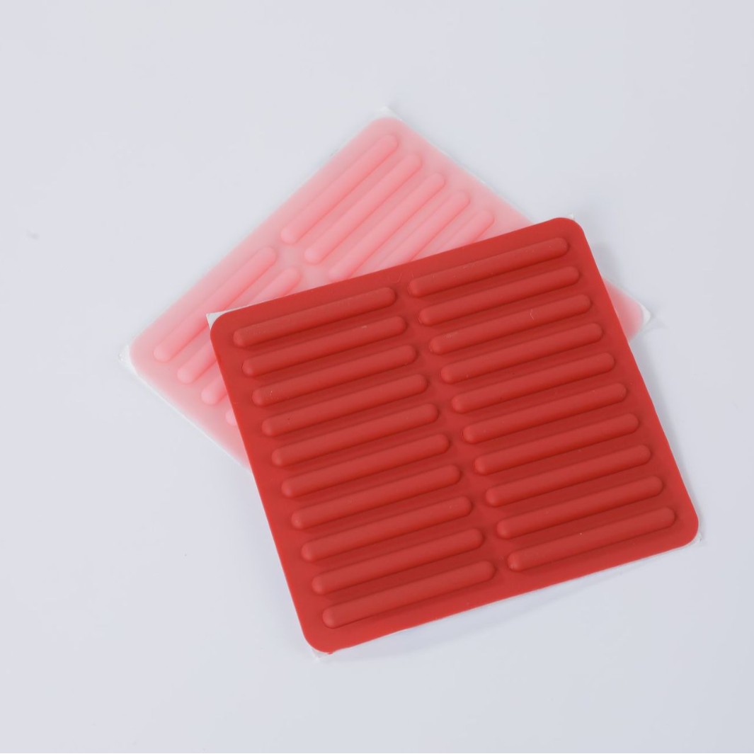20 Durable and Wear-Resistant Keyboard Silicone Foot Pads, Silent, Non-Slip and Shock-Absorbing Silicone Pads 40*5*3 Manufacturer Wholesale