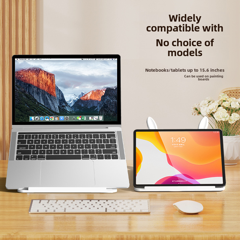 Tablet Stand for Mobile Phones, Universal Lazy 360-Degree Rotatable Support Stand for Learning to Watch Dramas and Paintings, Portable Foldableing Stand