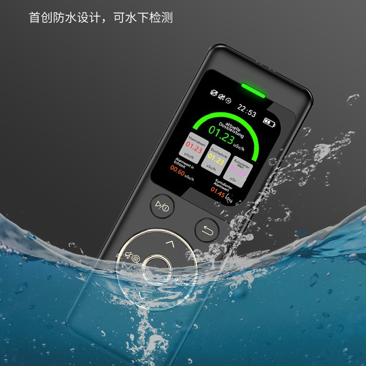 Кросс-браузерный детектор ядерного излучения GM02 Прямые продажи Завода Beta Γx Обнаружение рентгеновского излучения