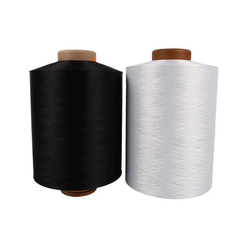 Nylon Elastic Silk Nylon Elastic Silk Nylon Dty Textile Silk Machine Head Yarn Black White Nylon Elastic Silk