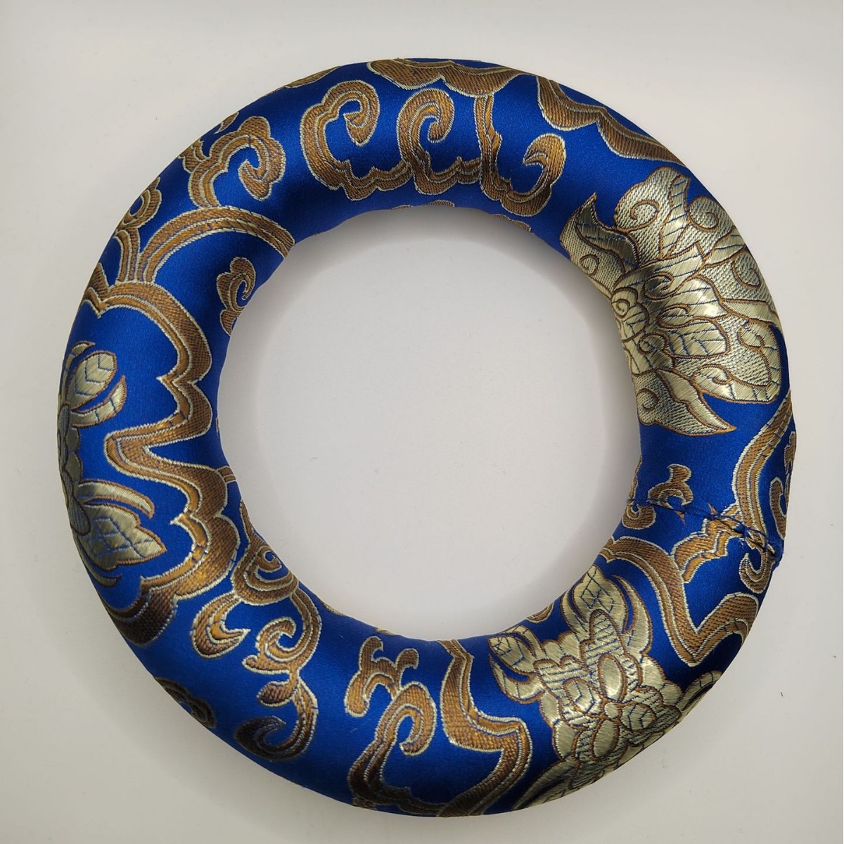 Handmade Crystal Pot Ring Cloth Pad Full Moon Pot Mat Buddha's Sound Bowl Pad Pot Protection Pad Large Discount No Return No Change