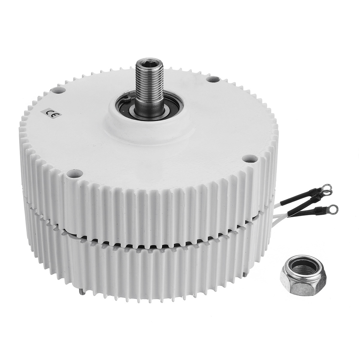 M-300W 12V24V48V three-phase AC rare earth permanent magnet generator turbine generator can be labeled for shipment