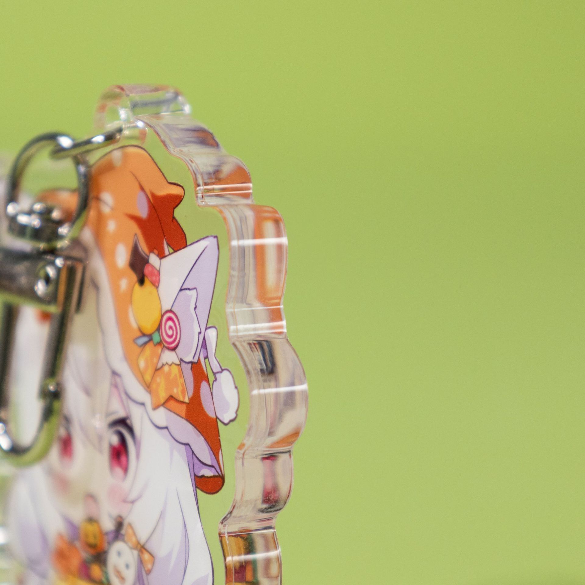 Acrylic Keychain Customized Double-sided Transparent DIY Pendant Logo Photo Customized Laser Keychain