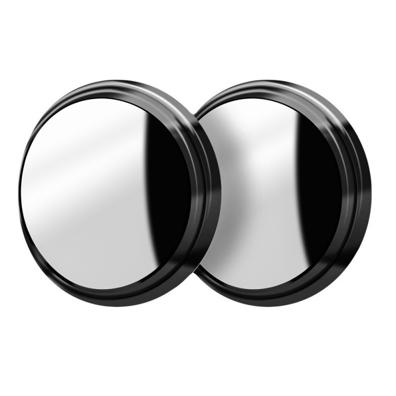 [One-piece generation] Car reversing rearview mirror suction cup car small round mirror adjustable large field of view blind spot mirror