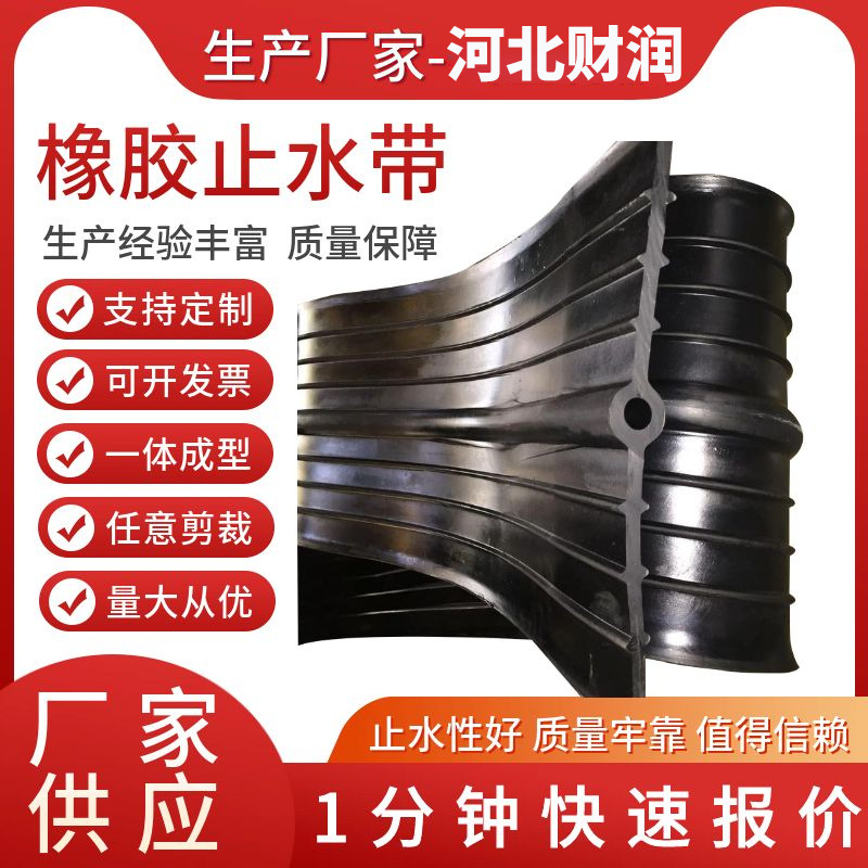 In-Ground Rubber Water Stop for Rail Transit and Subway Tunnels, In-Ground Back-Mounted Special Waterproofing