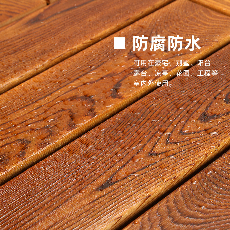 Anticorrosive Wood Flooring Splicing Outdoor Popular Flooring Outdoor Balcony Renovation Terrace Floor Paving Anticorrosive Chain