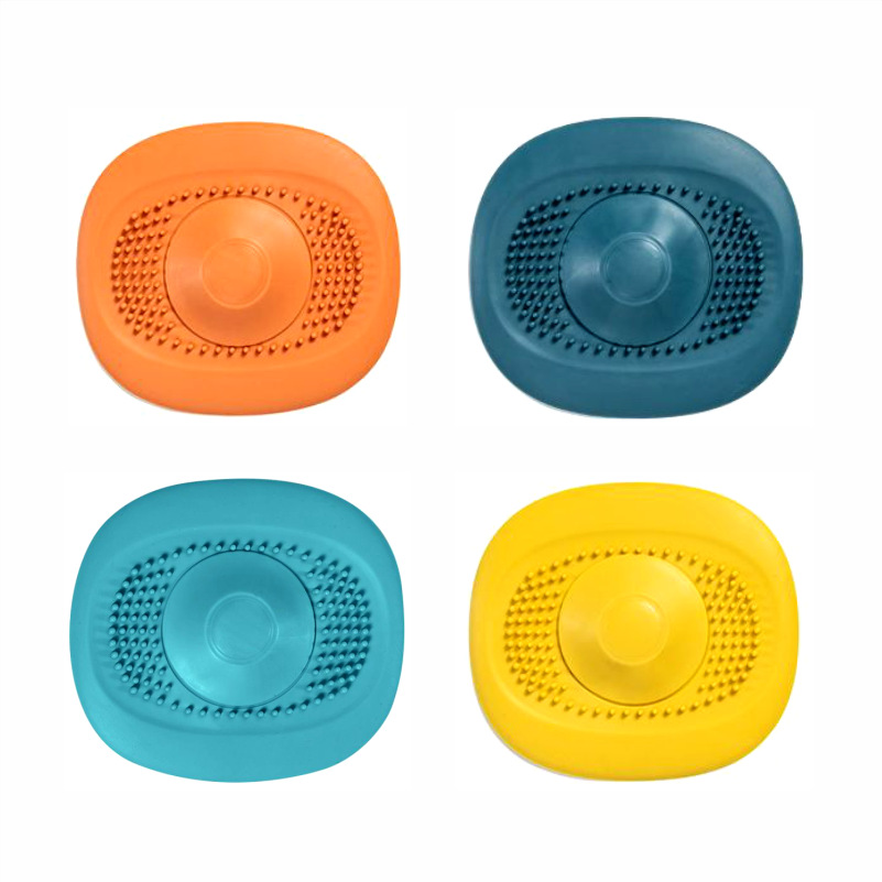 Silicone Floor Drain Deodorizer, Kitchen Drain Odor-Proof Cover, Sealing Drain Sticker, Supply of Silicone Drain Covers