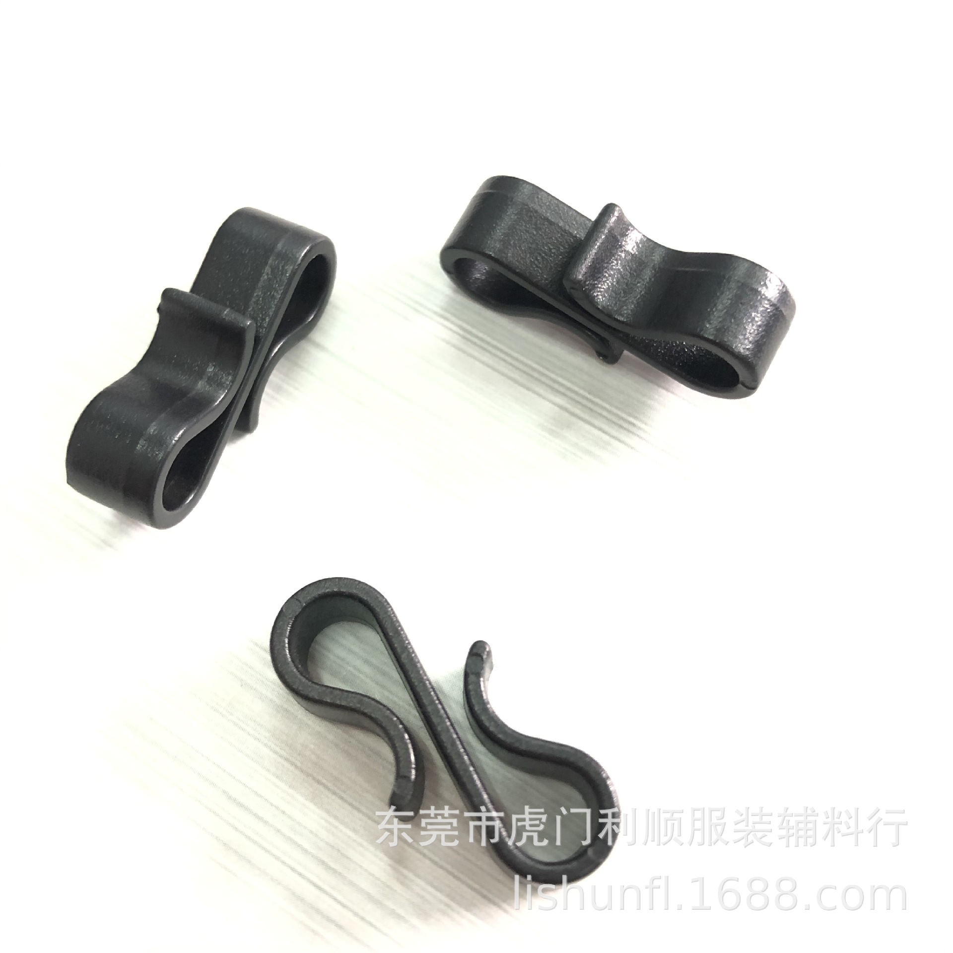 Spot Two-way Hook Plastic S Hook Double-head Hook Plastic S-shaped Hook Christmas Ornament Small Hook