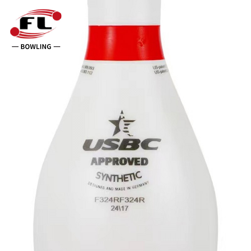 Fuli Bowling Supplies Twister German Quality Original Imported Standard Professional Bowling Pins White 3.8