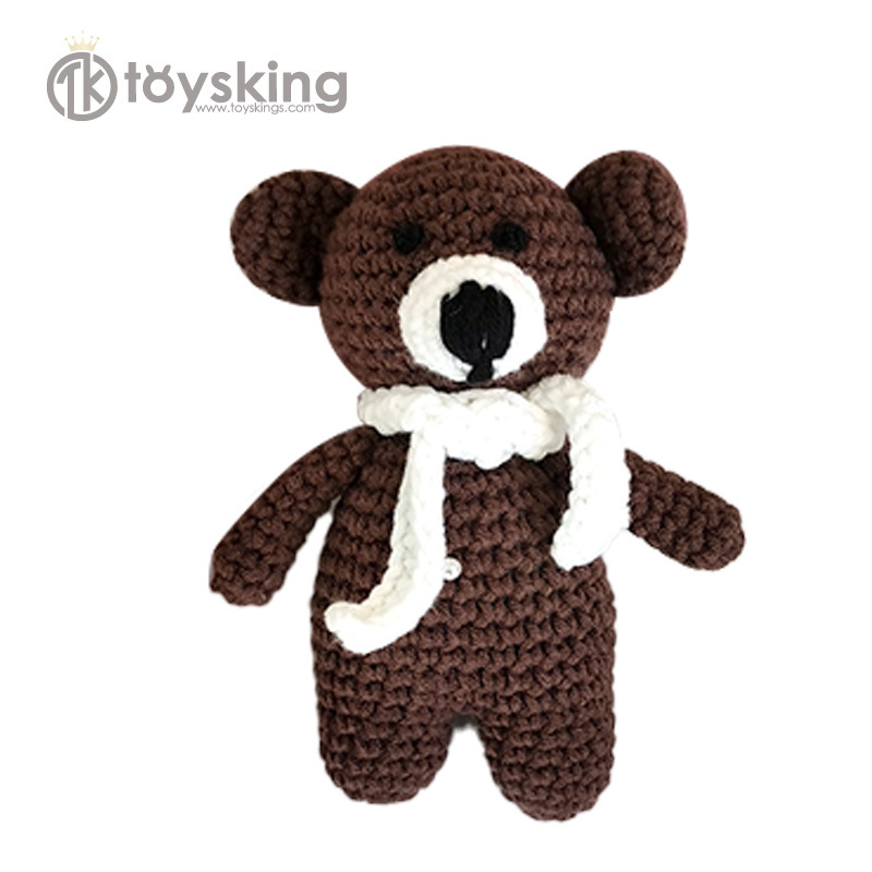 Crochet Toys Handmade Crochet Dolls Knitted Dolls Baby Comfort Rabbit Crochet Bunny Doll