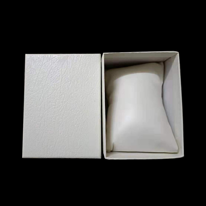 Thickened watch box packaging wholesale heaven and earth cover litchi grain watch gift box jewelry box universal logo