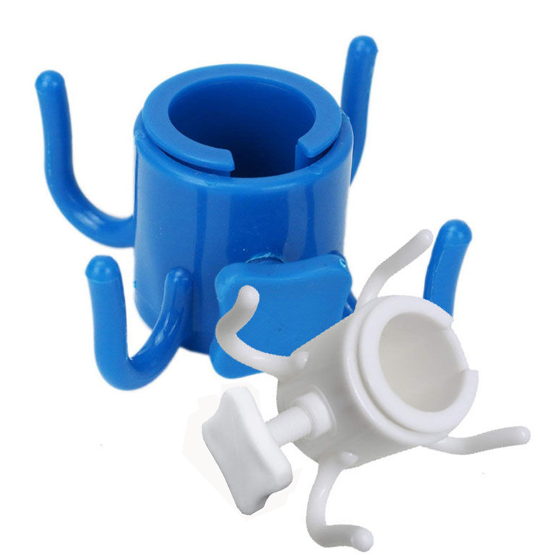 Beach Umbrella Hook Cross-Border Amazon Mid-Pole Four-Corner Hook Courtyard Umbrella Plastic Four-Corner Hook Stall Umbrella Hook