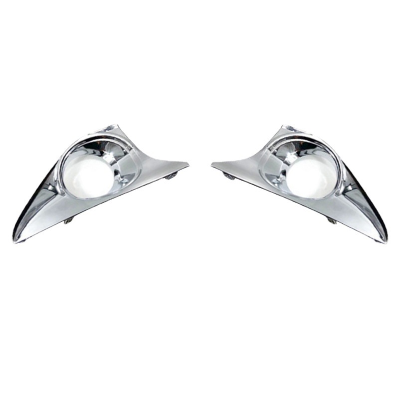 Suitable for 2012-14 Toyota Camry front bumper fog lamp frame car electroplating front and rear fog lamp cover