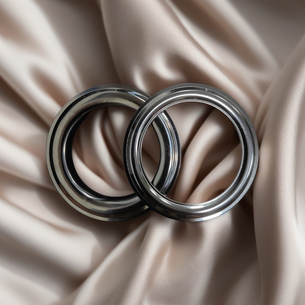 Stainless Iron Curtain Ring Waterproof and Anti-Rust Curtain Eyelet Roman Rod Ring Curtain Buckle Accessories Curtain Hanging Ring