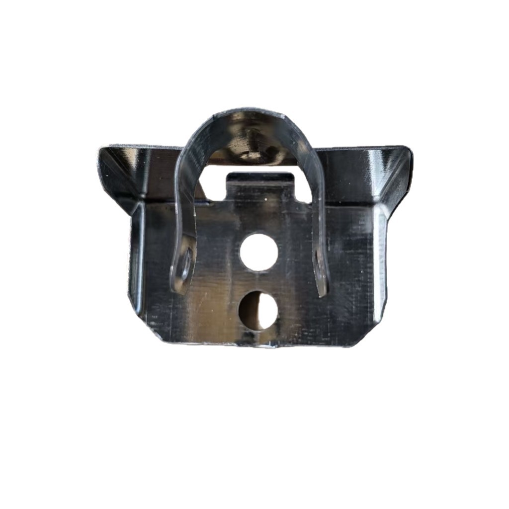 Greenhouse Accessories Four-In-One U-Shaped Fixing Piece Buckle Handrail Accessories Three-Pack Clamp Fixing Bracket Galvanized Connector