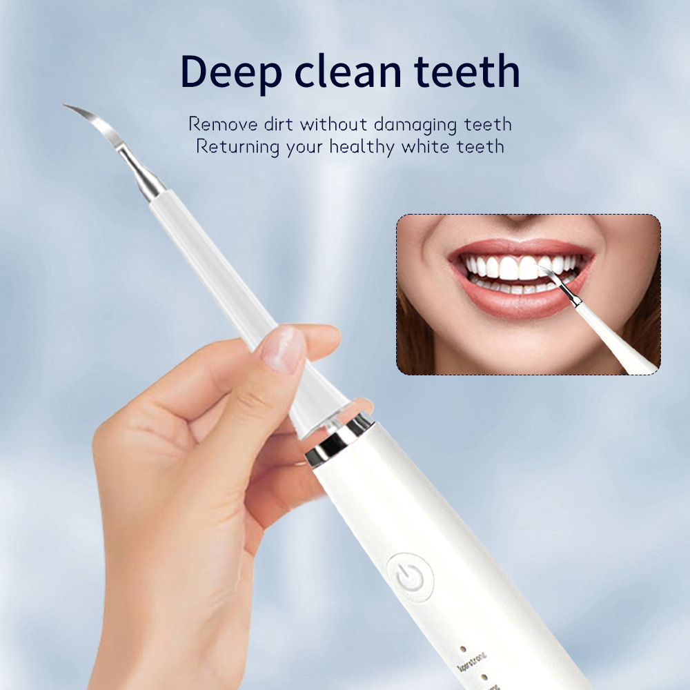 Cross-border Electric Dental Cleaner suit Household Six-in-One Electric Toothbrush Dental Calculi Cleaning and Beauty Instrument